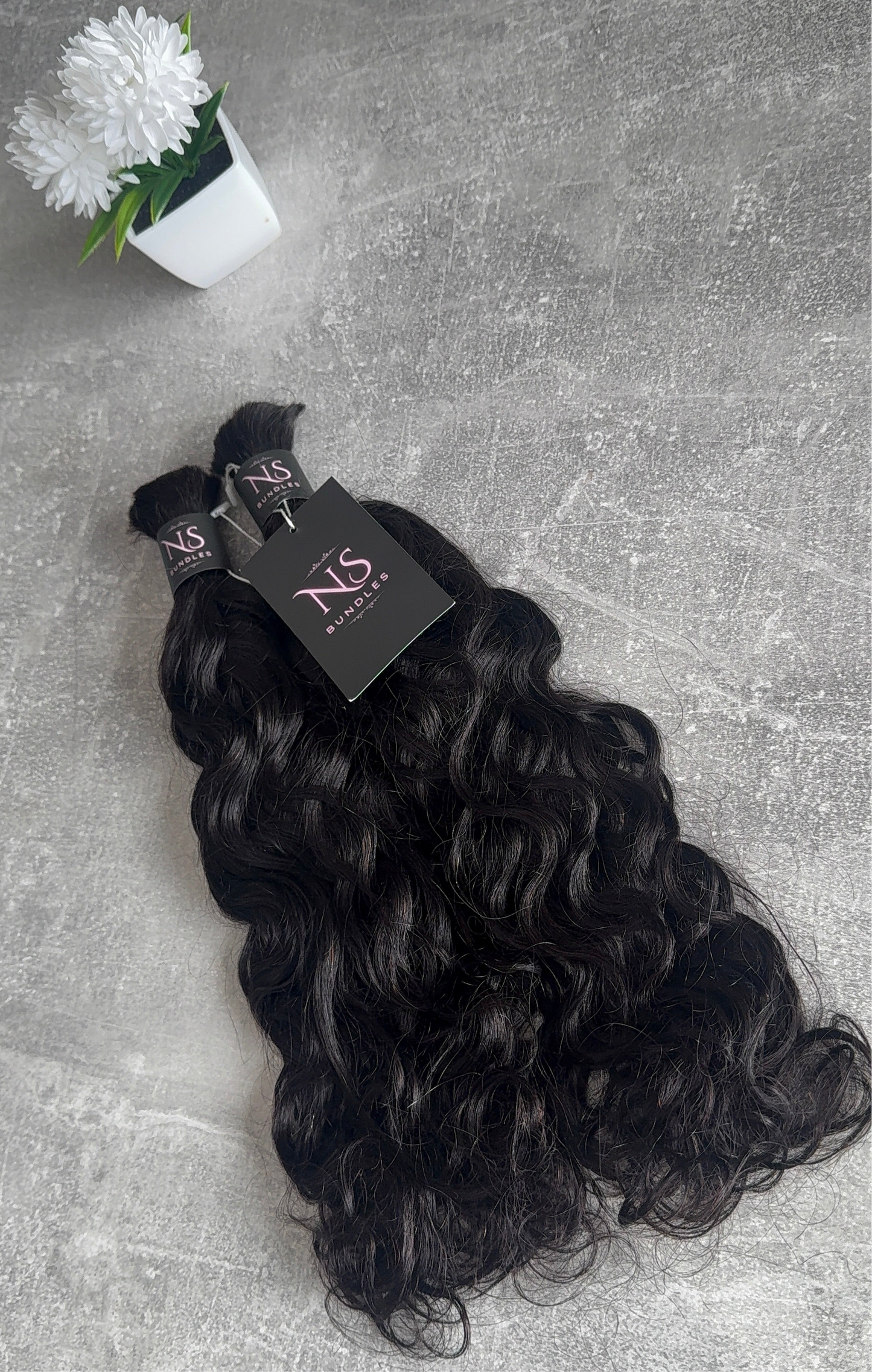 Black Bulk Hair