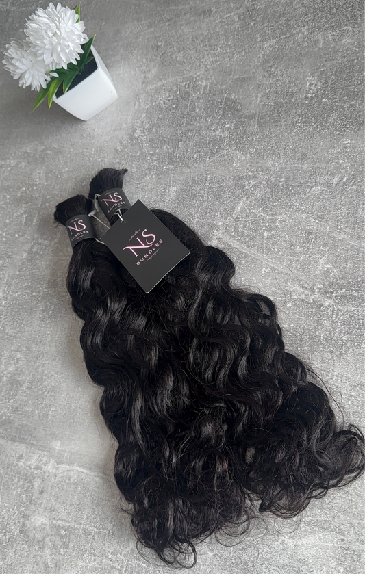 Black Bulk Hair