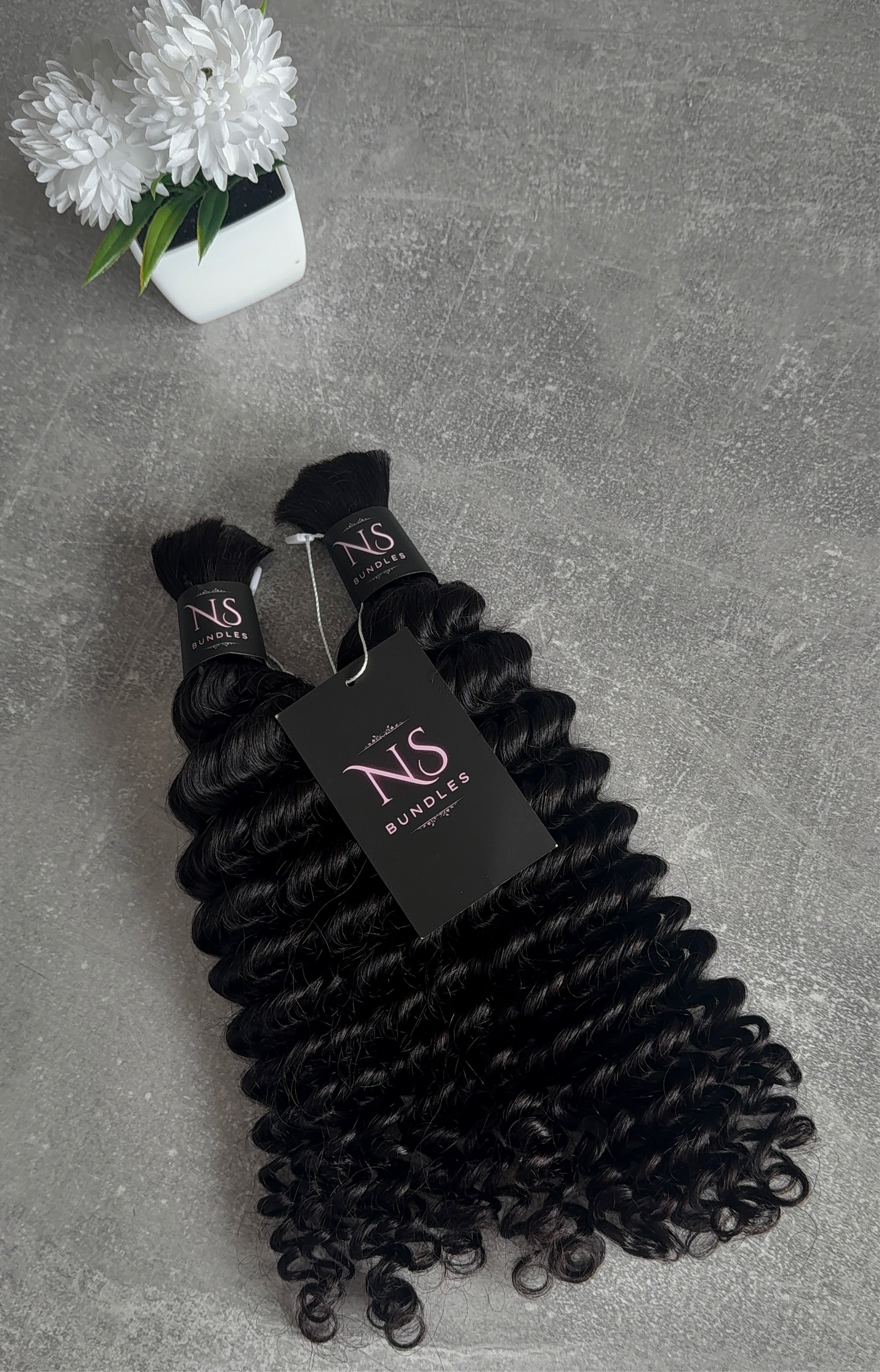 Black Bulk Hair