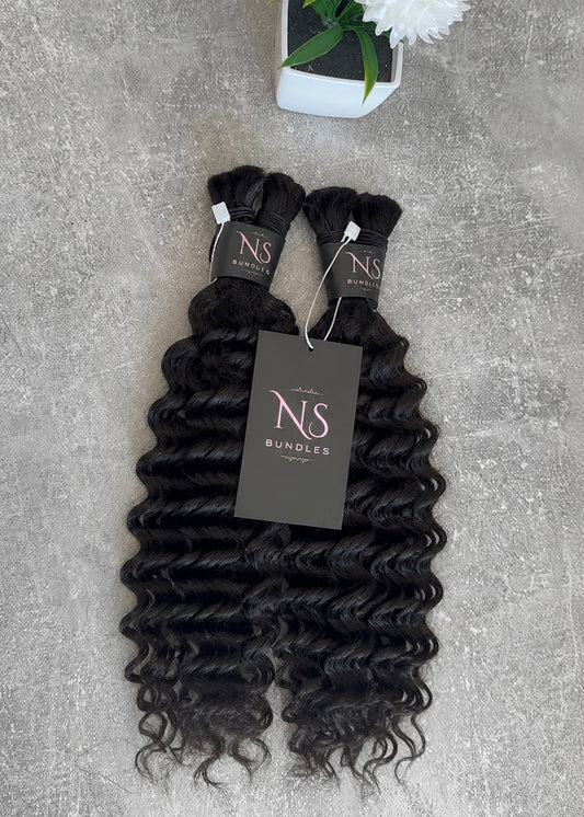 Black Bulk Hair